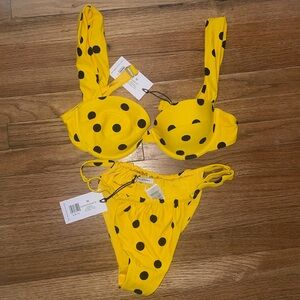 Polka Dot Bikini NWT
